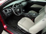 2012 Ford Mustang V6 Coupe Stone Interior