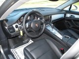 2010 Porsche Panamera 4S Black Interior