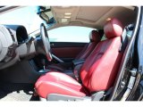 2011 Nissan Altima 3.5 SR Coupe Red Interior
