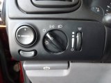 1999 Dodge Grand Caravan SE Controls