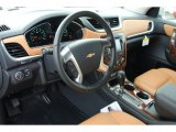 2013 Chevrolet Traverse LTZ Ebony/Mojave Interior