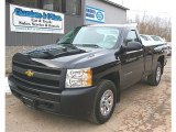 2011 Black Chevrolet Silverado 1500 Regular Cab 4x4 #78851955