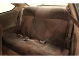 2001 Pontiac Grand Am GT Coupe Rear Seat