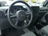 2008 Jeep Wrangler Rubicon 4x4 Steering Wheel