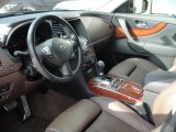 2010 Infiniti FX 50 S AWD Chestnut Interior