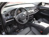 2010 BMW 5 Series 550i xDrive Gran Turismo Black Interior