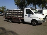 2004 Dodge Sprinter Van 3500 Chassis Stake Truck Front 3/4 View