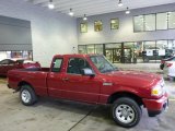 Redfire Metallic Ford Ranger in 2010