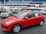 2013 Velocity Red Mica Mazda MAZDA3 i Touring 5 Door #78879875