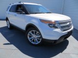 2013 White Platinum Tri-Coat Ford Explorer XLT #78880111
