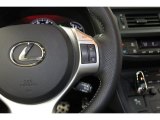 2012 Lexus CT F Sport Special Edition Hybrid Controls