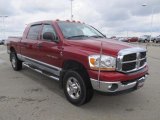 2006 Dodge Ram 3500 Inferno Red Crystal Pearl