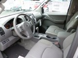 2013 Nissan Frontier SV V6 Crew Cab 4x4 Steel Interior