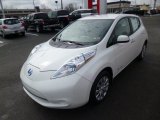 2013 Nissan LEAF S Front 3/4 View