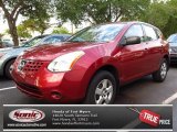 2008 Venom Red Pearl Nissan Rogue S #78939533