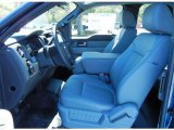 2013 Ford F150 XL SuperCab Steel Gray Interior