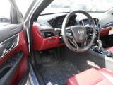 2013 Cadillac ATS 2.0L Turbo Luxury AWD Morello Red/Jet Black Accents Interior