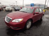 2012 Deep Cherry Red Crystal Pearl Coat Chrysler 200 LX Sedan #78939892