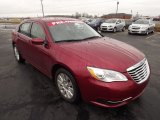 Deep Cherry Red Crystal Pearl Coat Chrysler 200 in 2012