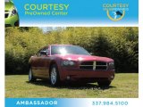 2007 Inferno Red Crystal Pearl Dodge Charger SXT #78939976