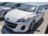 2013 Crystal White Pearl Mica Mazda MAZDA3 i SV 4 Door #78940082