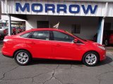 2012 Race Red Ford Focus SEL Sedan #78939680