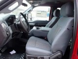 2013 Ford F250 Super Duty XLT SuperCab 4x4 Steel Interior