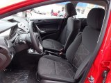 2013 Ford Fiesta SE Sedan Charcoal Black Interior
