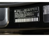 2000 BMW 5 Series 528i Wagon Info Tag