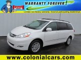 2009 Blizzard White Pearl Toyota Sienna Limited AWD #78997028