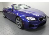2012 San Marino Blue Metallic BMW M6 Convertible #78996741