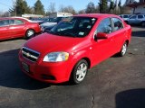 2007 Chevrolet Aveo Victory Red