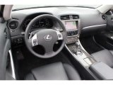 2011 Lexus IS 250C Convertible Black Interior