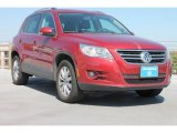 2011 Wild Cherry Metallic Volkswagen Tiguan SE #78996998