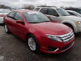 2012 Red Candy Metallic Ford Fusion Hybrid #78996284