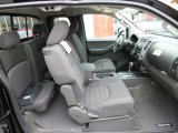 2013 Nissan Frontier SV V6 King Cab 4x4 Graphite Steel Interior
