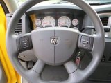 2008 Dodge Ram 1500 Lone Star Edition Quad Cab 4x4 Steering Wheel