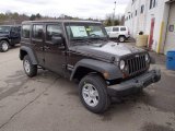 2013 Jeep Wrangler Unlimited Sport 4x4 Front 3/4 View