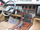 1985 Chevrolet Corvette Coupe Dashboard