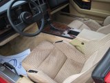 1985 Chevrolet Corvette Coupe Saddle Interior