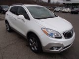 White Pearl Tricoat Buick Encore in 2013