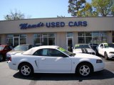 2002 Oxford White Ford Mustang V6 Convertible #79058796