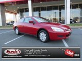 2004 San Marino Red Pearl Honda Accord LX Coupe #79058948