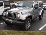 2013 Billet Silver Metallic Jeep Wrangler Unlimited Oscar Mike Freedom Edition 4x4 #79058275