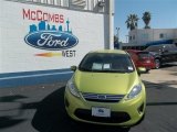 2013 Lime Squeeze Ford Fiesta SE Sedan #79058445