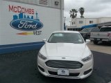 2013 White Platinum Metallic Tri-coat Ford Fusion SE 1.6 EcoBoost #79058439