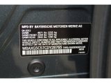 2012 5 Series Color Code for Tasman Green Metallic - Color Code: A81