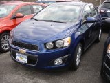 2013 Blue Topaz Metallic Chevrolet Sonic LT Sedan #79058244