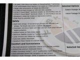 2012 Fisker Karma EcoChic Window Sticker