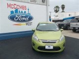 2013 Lime Squeeze Ford Fiesta SE Sedan #79058423